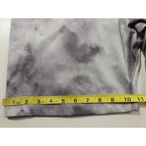 Nike grey marbled tie-dye work out shorts dri fit stretch spandex active XXL 2XL - Picture 7 of 8